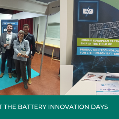 Gigagreen at the Battery Innovation Days