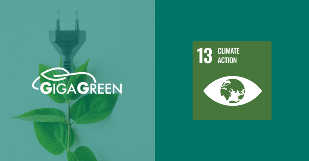 Gigagreen and the sustainable development goals. SDG 13: Climate Action